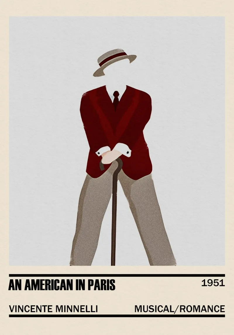 An American in Paris pellicola backlit da TheArtstudio