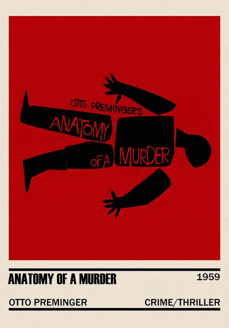 Anatomy of a Murder pellicola backlit da TheArtstudio