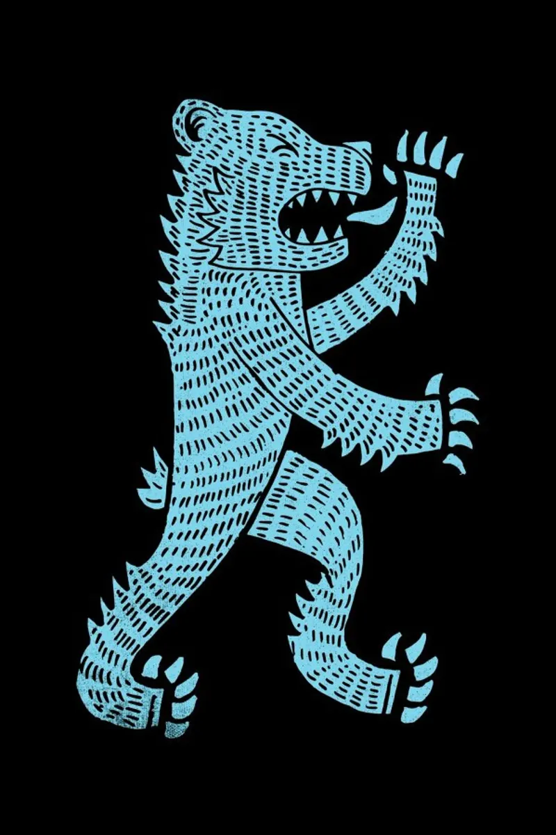 Bear pellicola backlit da Matthew Taylor Wilson
