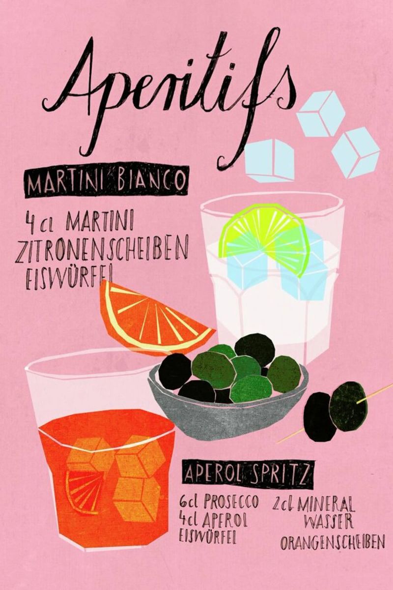 Aperitif Poster von Eva Wünsch