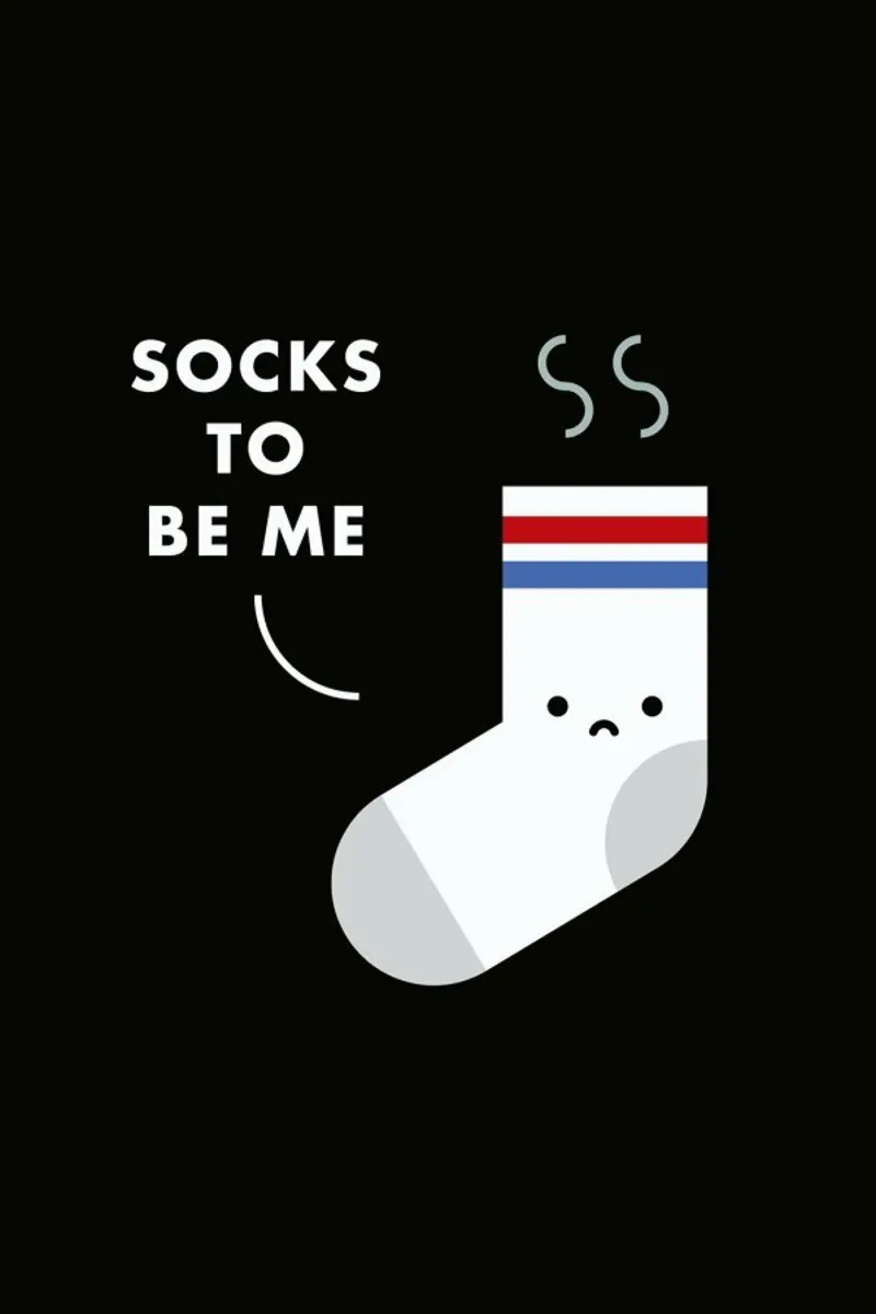 Socks backlit film by Jaco Haasbroek