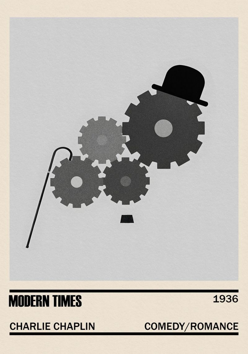 Modern Times poster de TheArtstudio