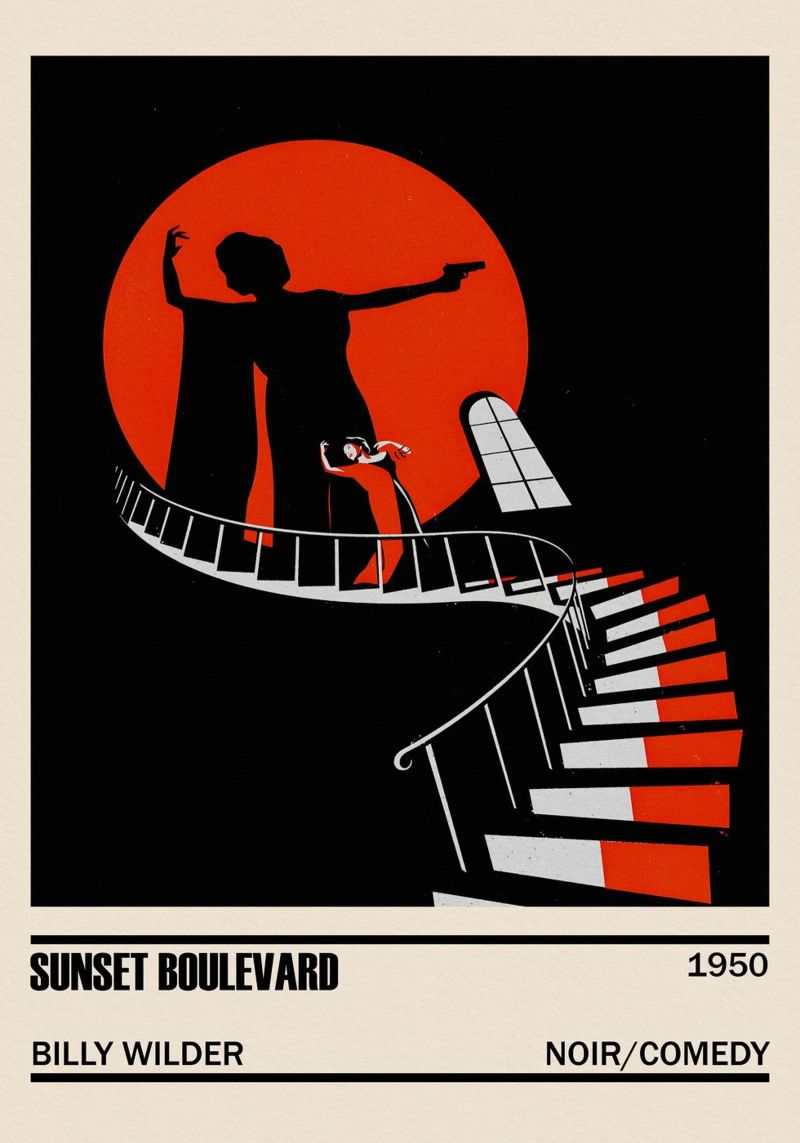 Sunset Boulevard poster by TheArtstudio