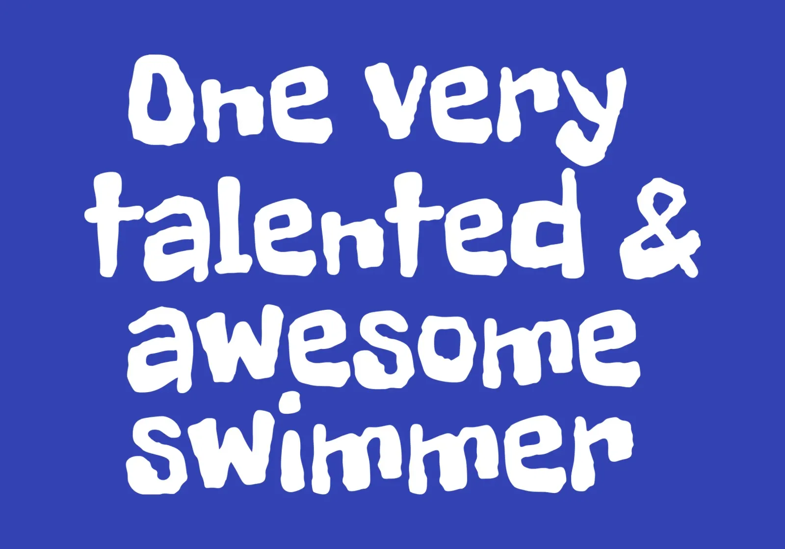 one very talented and awesome swimmer pellicola backlit da happieeagle