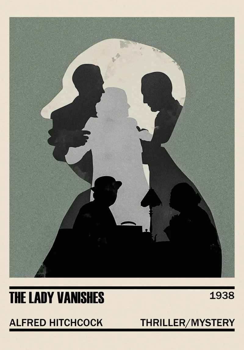 The Lady Vanishes pellicola backlit da TheArtstudio