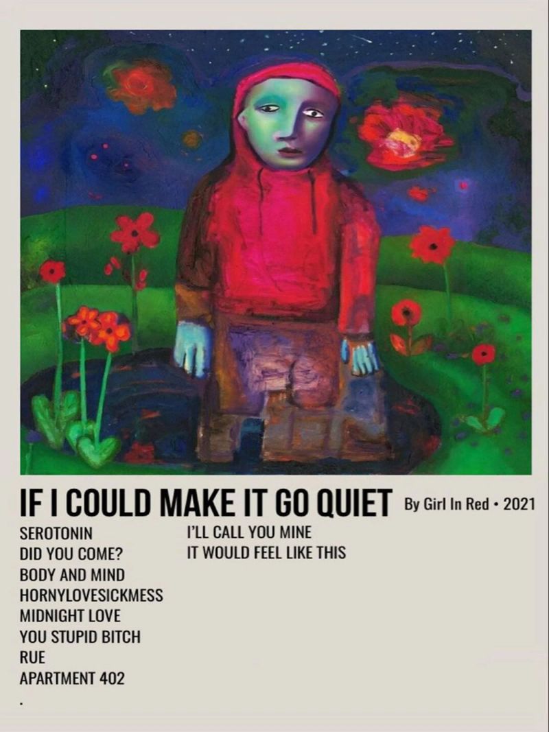 IF I COULD MAKE IT GO QUIET By Girl In Red - 2021 pellicola backlit da SoundStudio