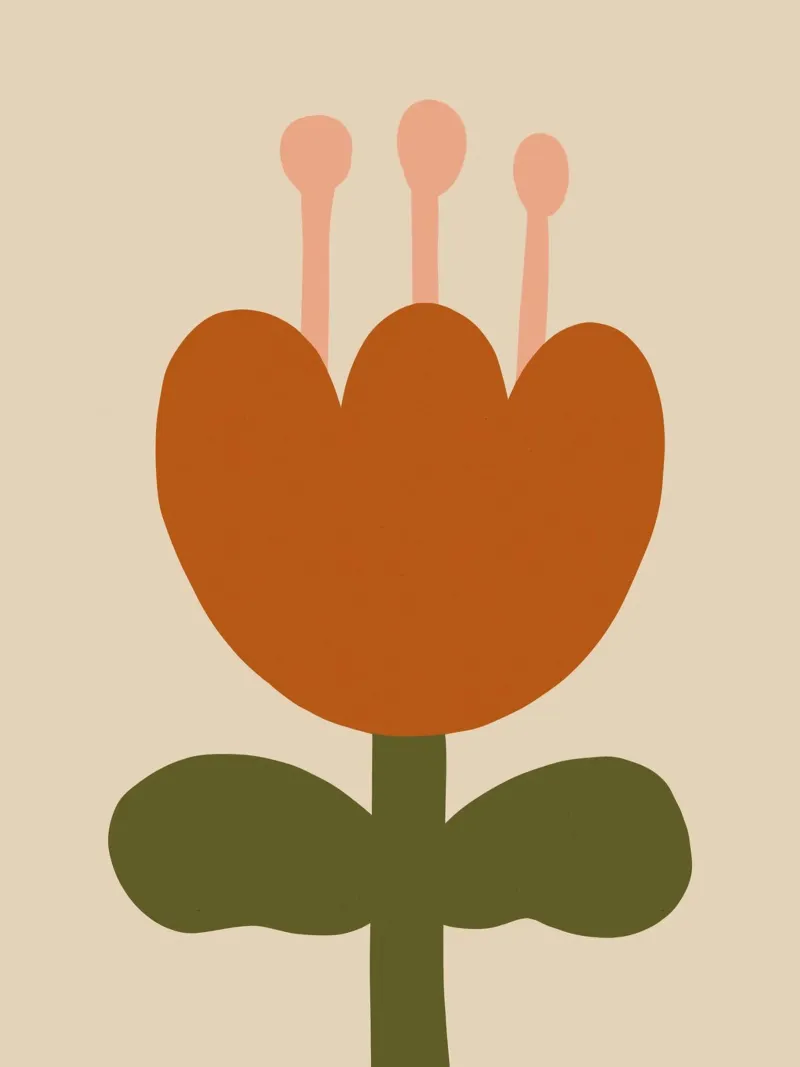 Lovely Tulip pellicola backlit da treechild