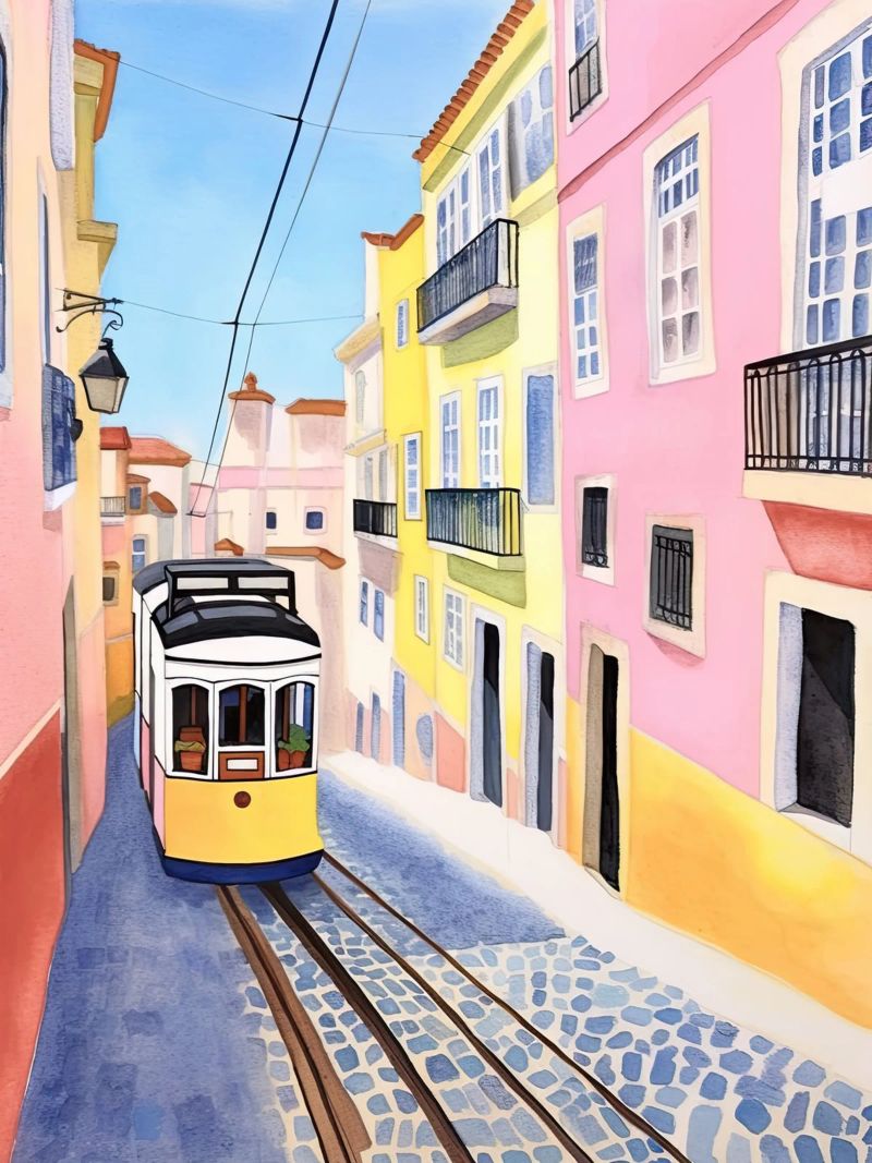 L'âme de Lisbonne poster de DaarbyN