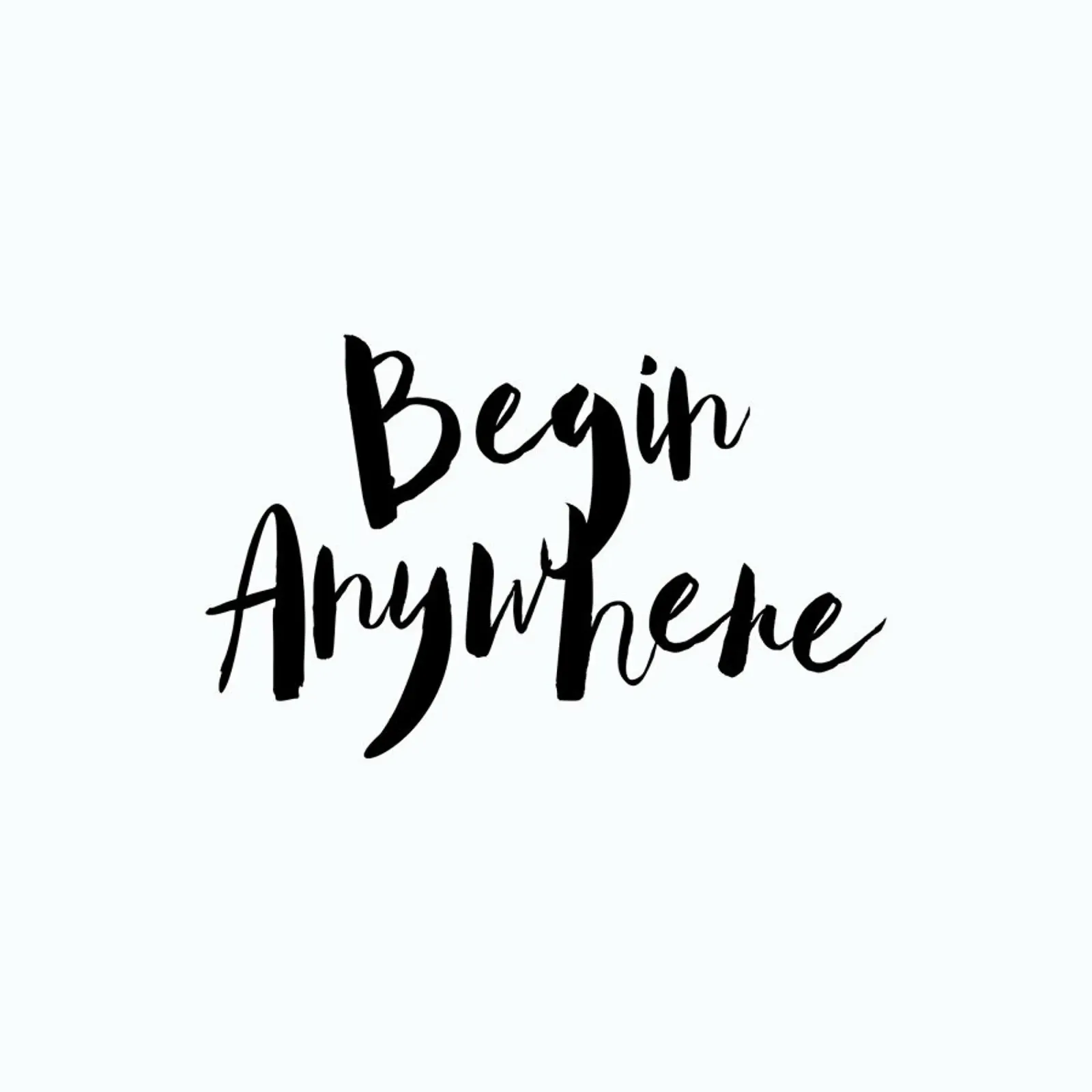 Begin Anywhere carta hahnemühle da Maria Kritzas