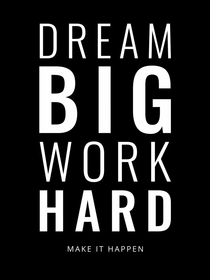 Sognare in grande, lavorare sodo, realizzare alluminio dibond da Inspirify