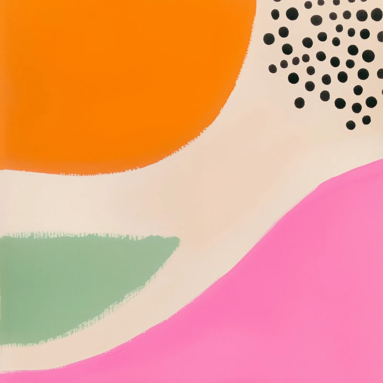 Abstract summer harmony poster by Carinaprint