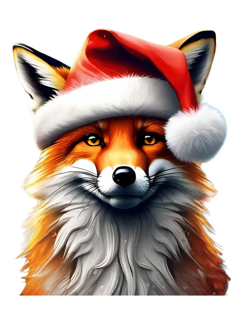 Foxy Neujahr Hahnemühle von Holidays