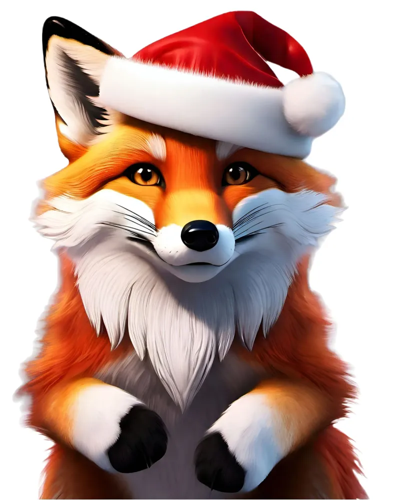 Fuchs Neujahr Hahnemühle von Holidays