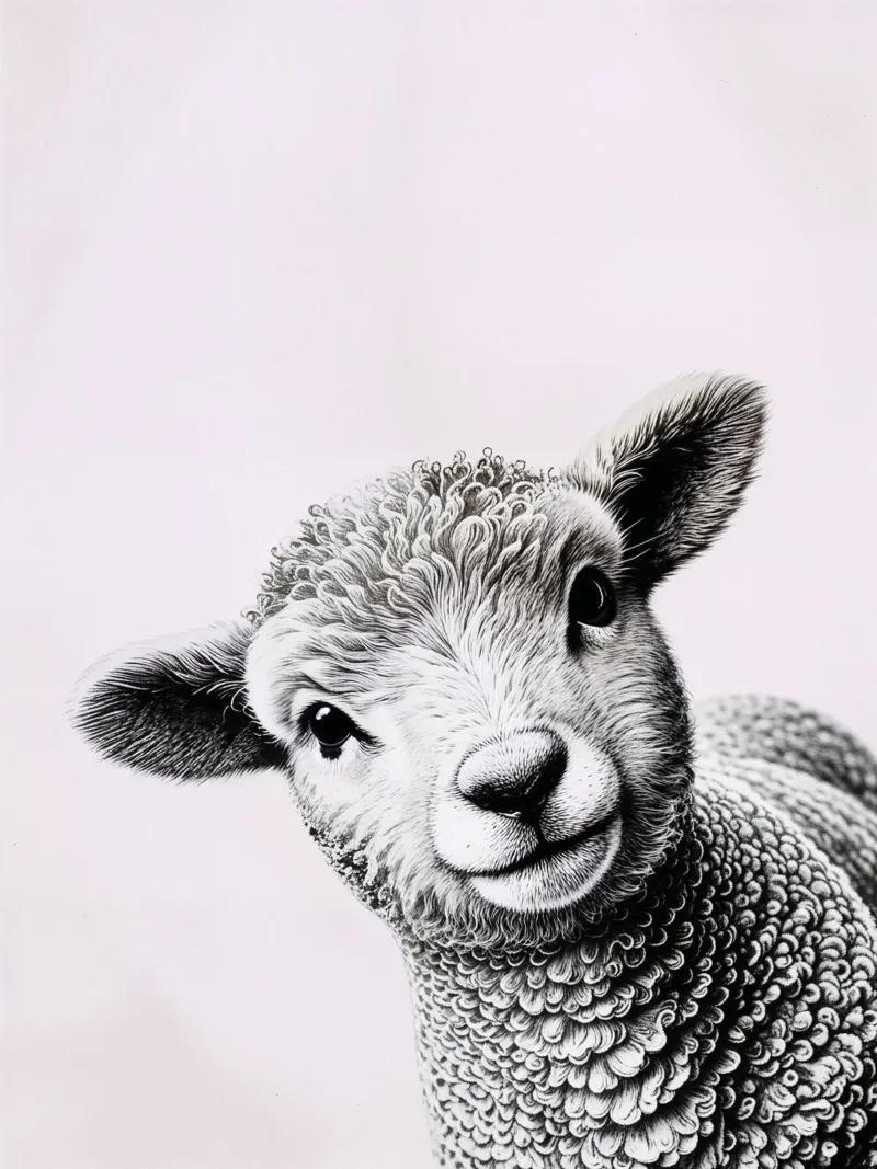 Agnello impertinente pellicola backlit da SnoopyAnimals