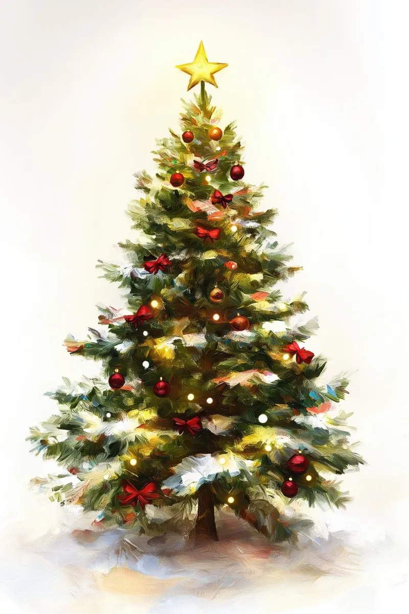 Albero di Natale pellicola backlit da Imagine