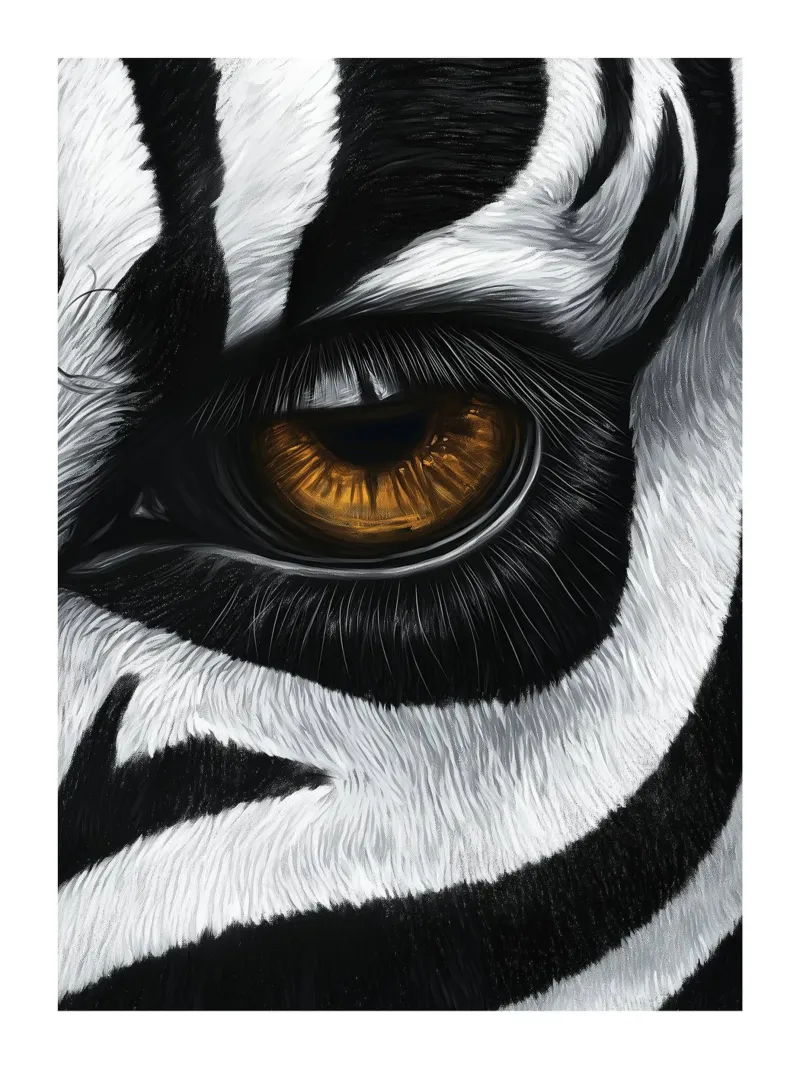 Zebraoog hahnemühle van DWA