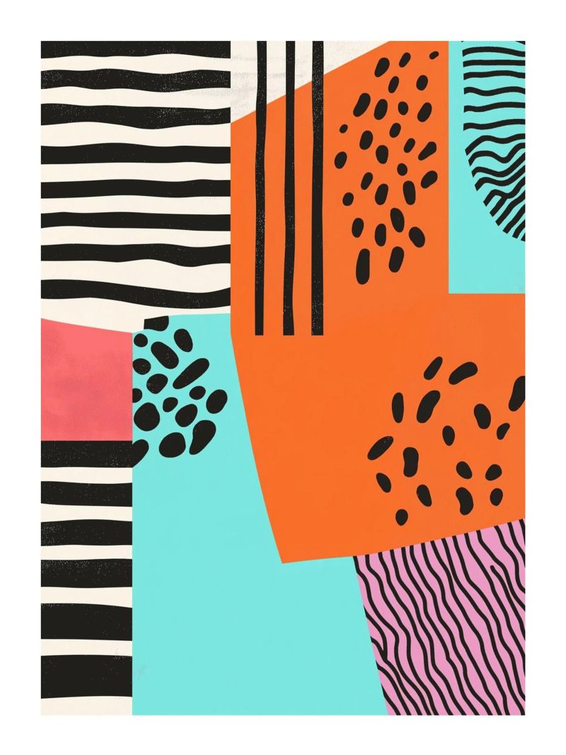 Artistic motifs poster by DWA