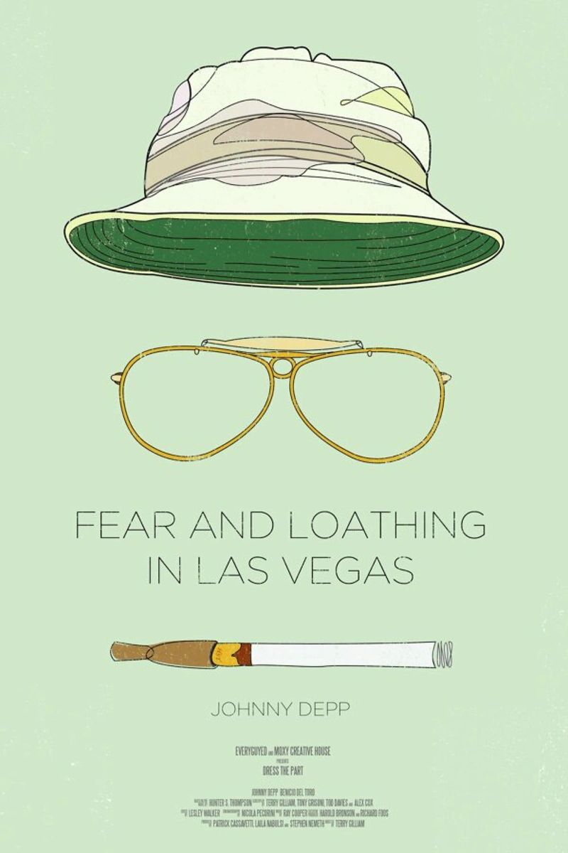 Fear and Loathing in Las Vegas pellicola backlit da Moxy Creative House