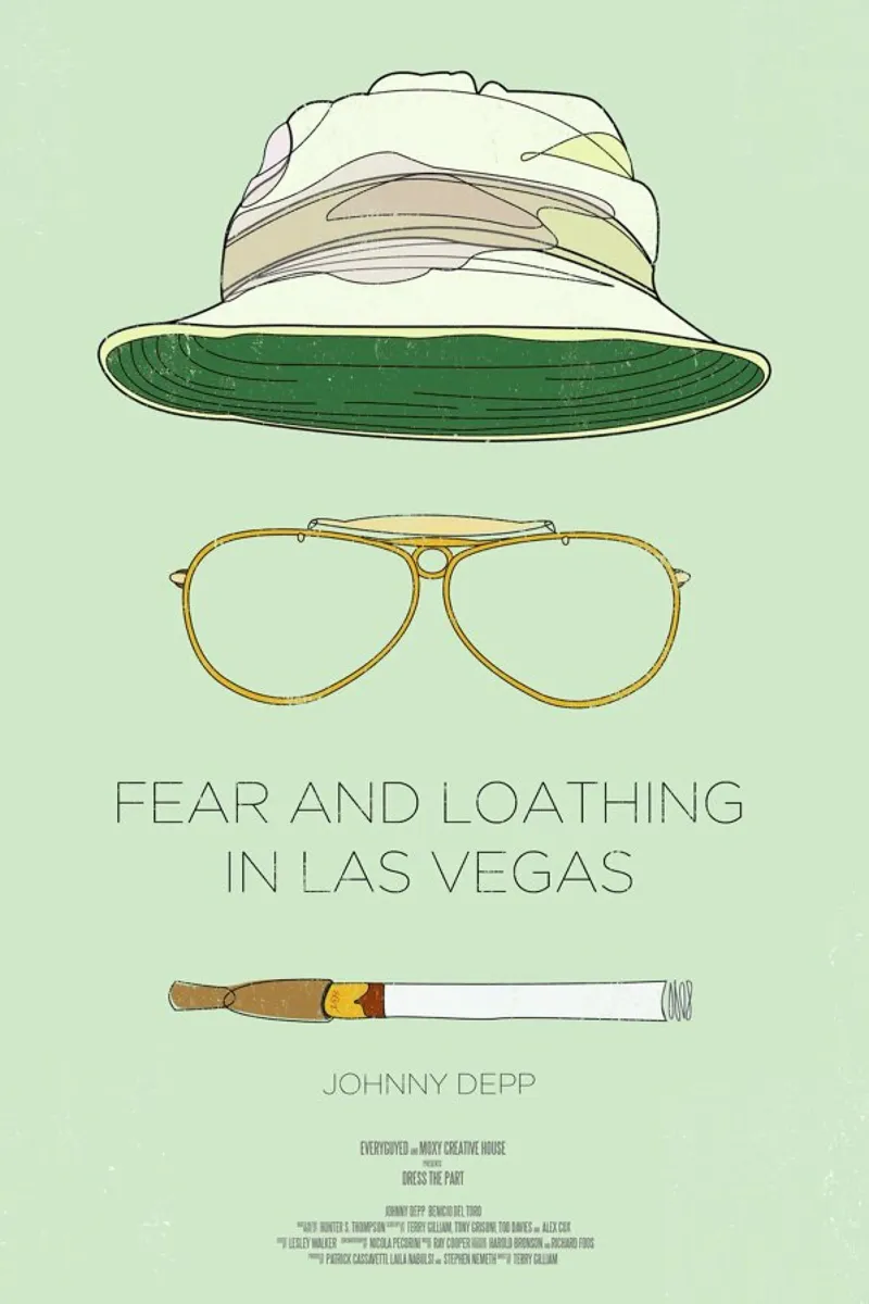 Fear and Loathing in Las Vegas carta hahnemühle da Moxy Creative House