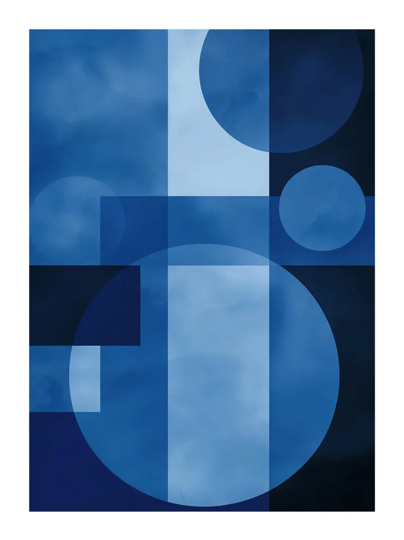 Scala blu plexiglass da DWA