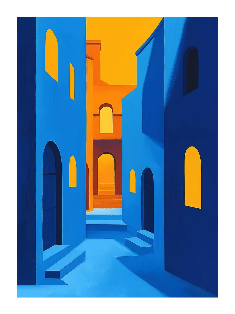 Percorso colorato carta hahnemühle da DWA
