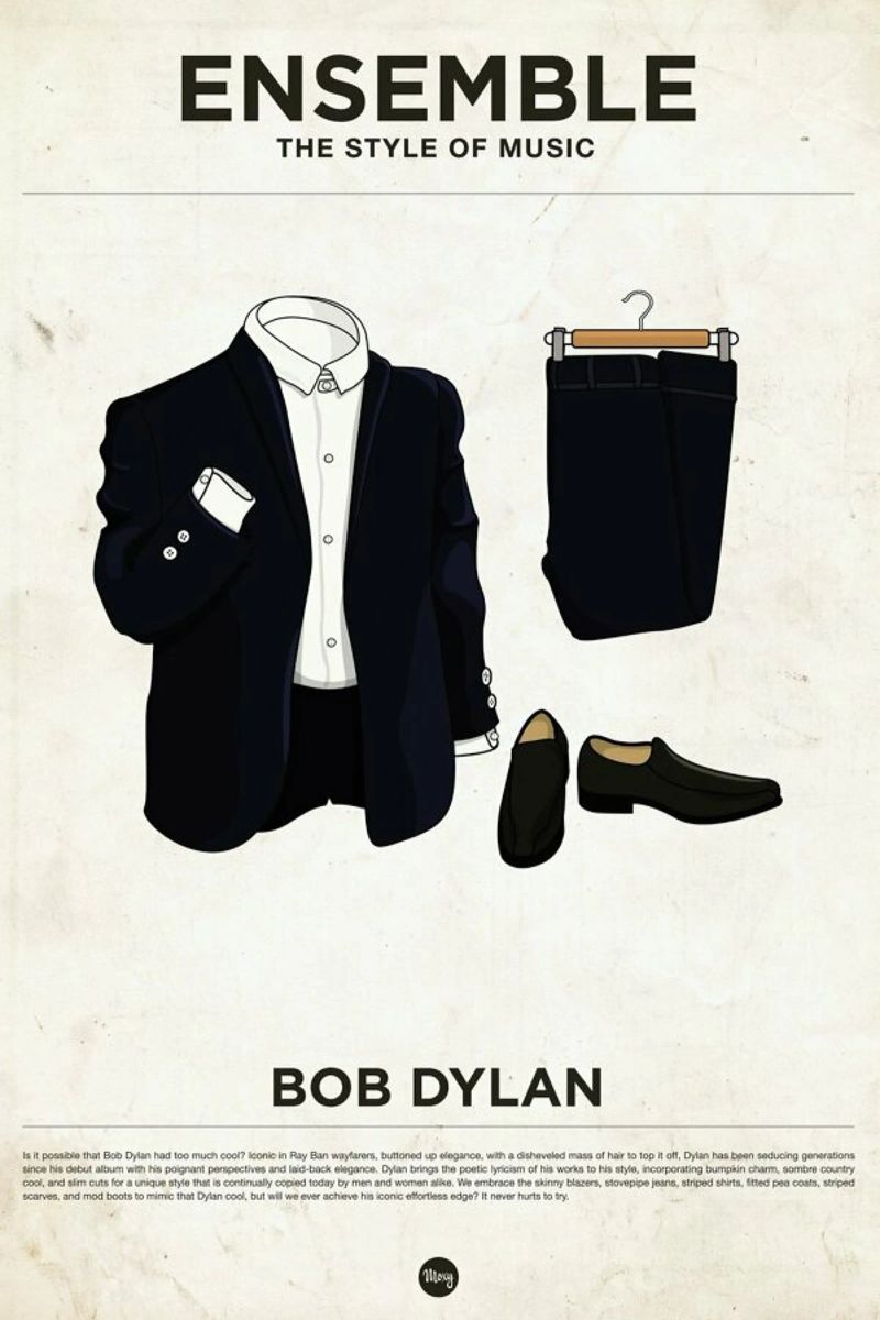 Ensemble Bob Dylan pellicola backlit da Moxy Creative House