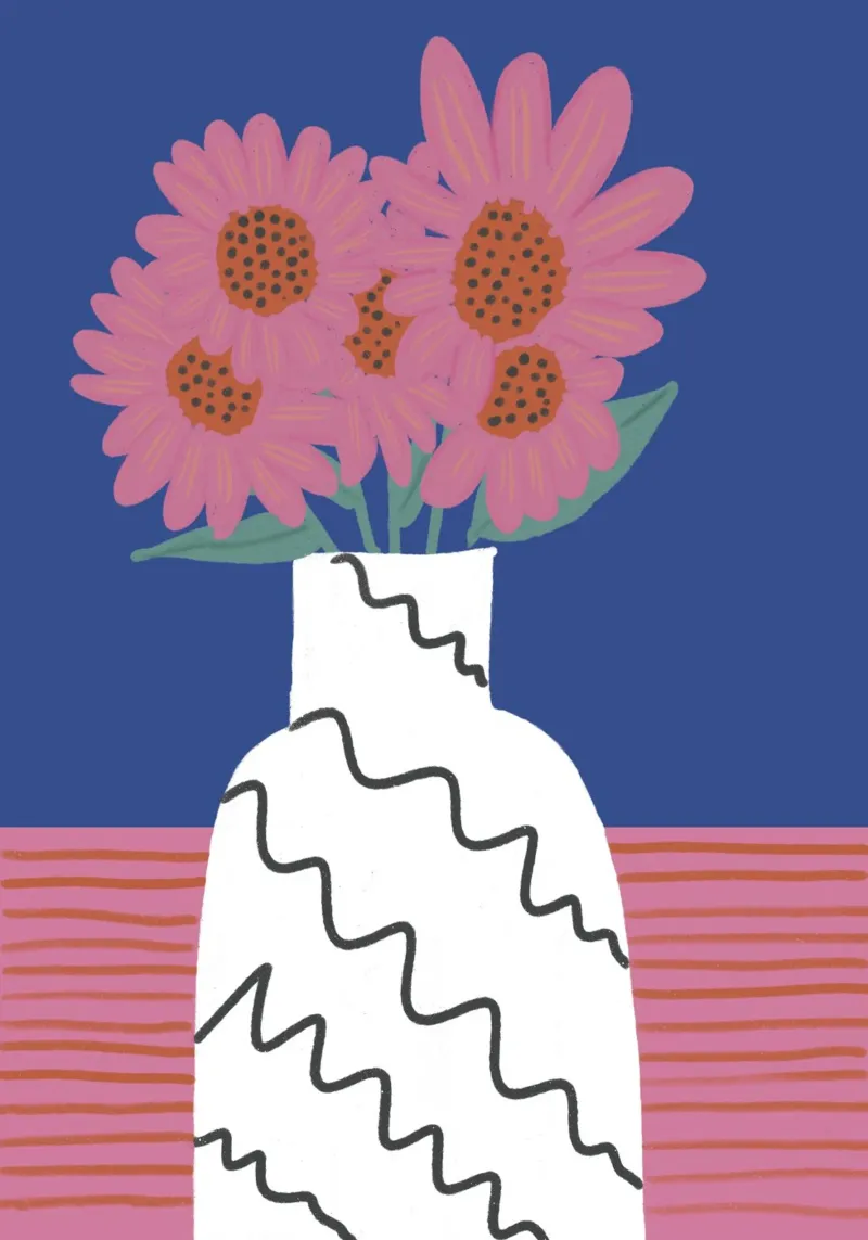 Fiorito poster con telaio in plastica da hej malu