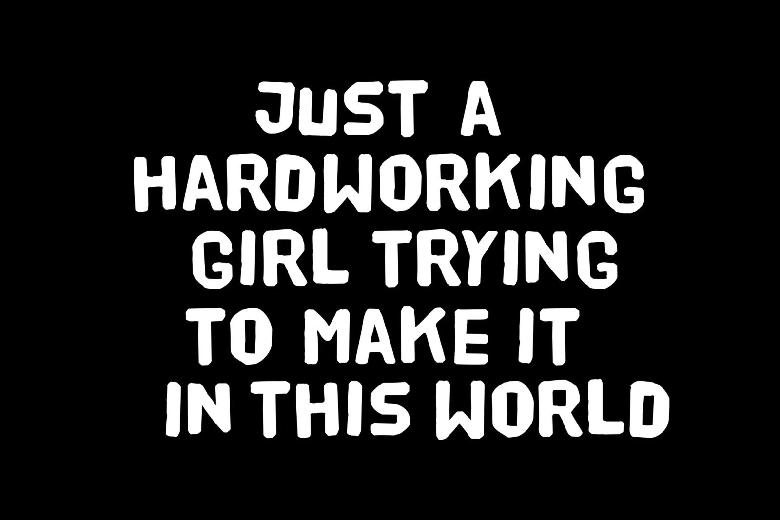 Just a hardworking girl trying to make it in this world pellicola backlit da happieeagle