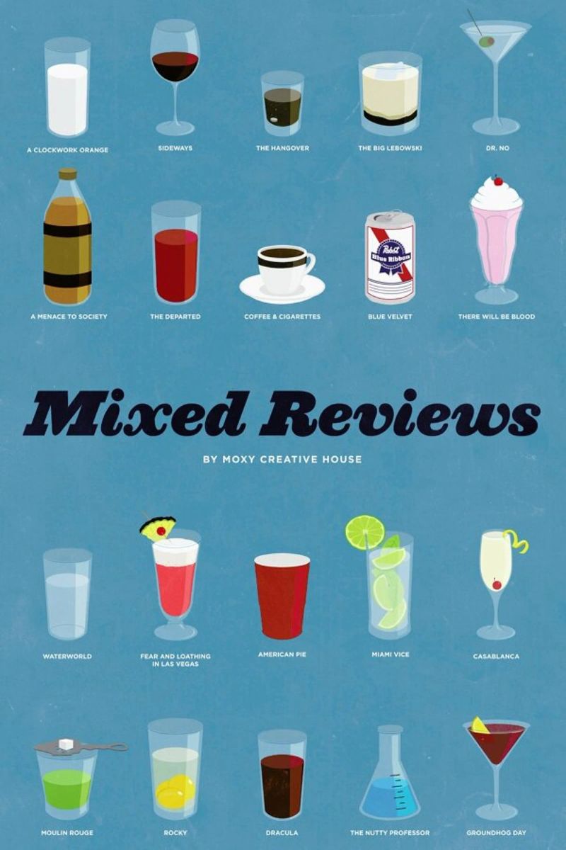 Mixed Reviews Poster von Moxy Creative House