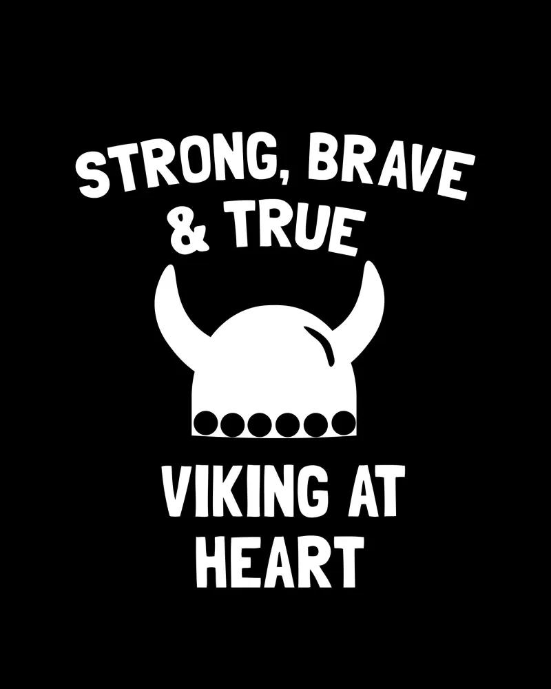 Strong, brave and true viking at heart pellicola backlit da happieeagle