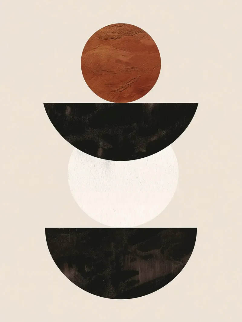 Arte dell'equilibrio minimalista pellicola backlit da Whole©
