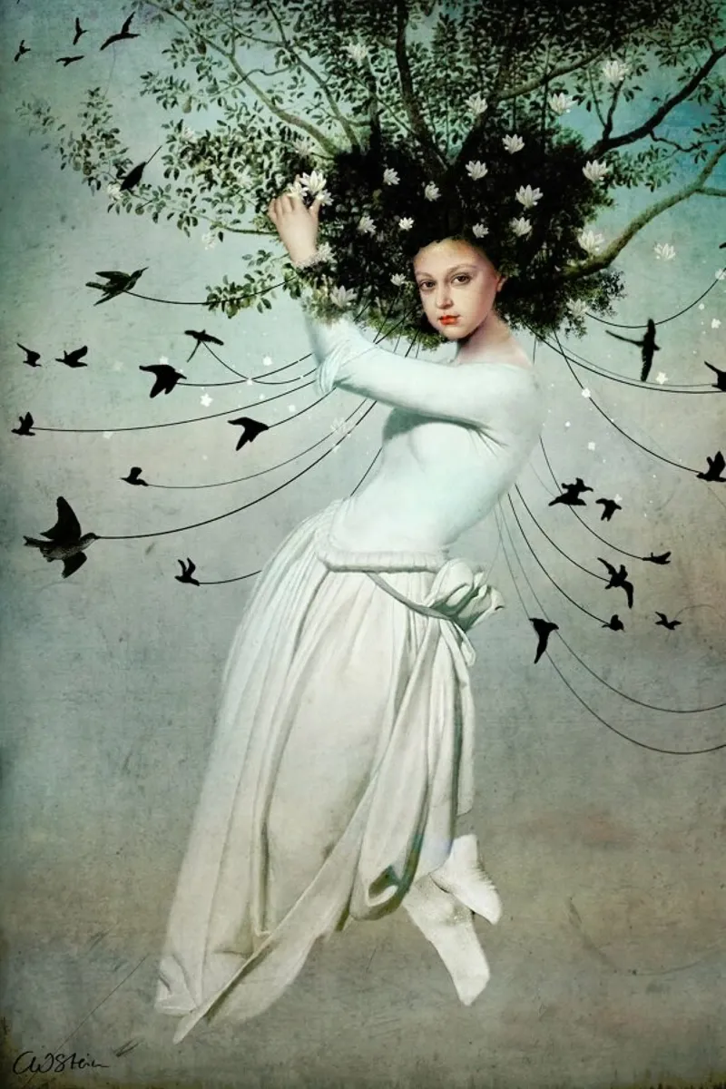 Fly With Me pellicola backlit da Catrin Welz-Stein