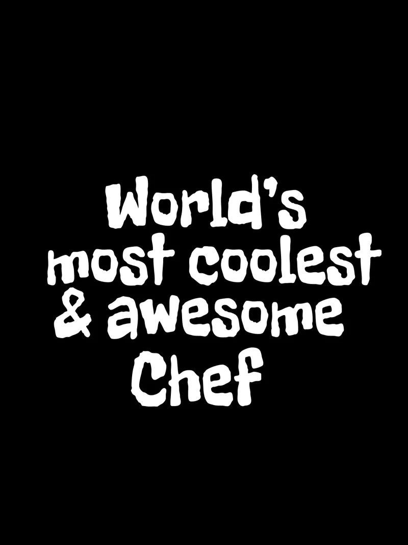 World's most coolest and awesome chef pellicola backlit da happieeagle