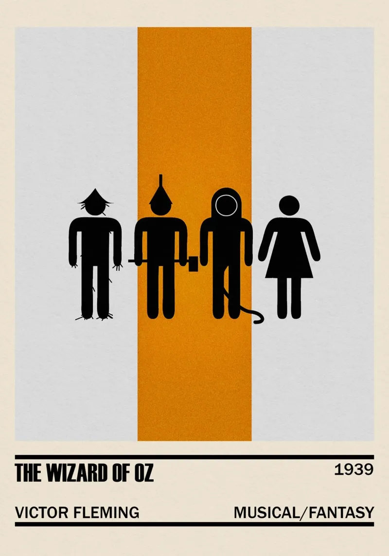 The Wizard of Oz pellicola backlit da TheArtstudio