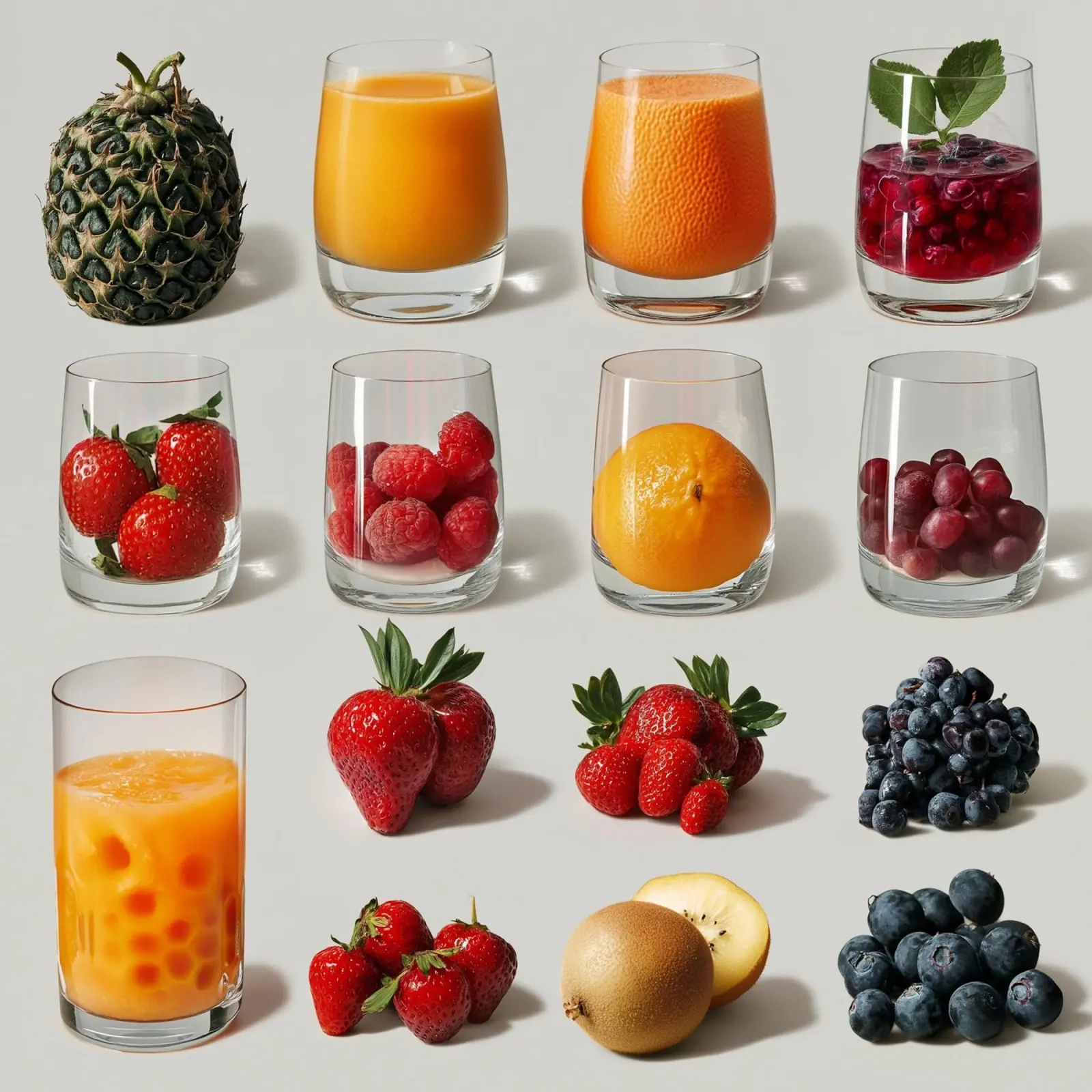 Frutta fresca e colorata plexiglass da Motivate-Today