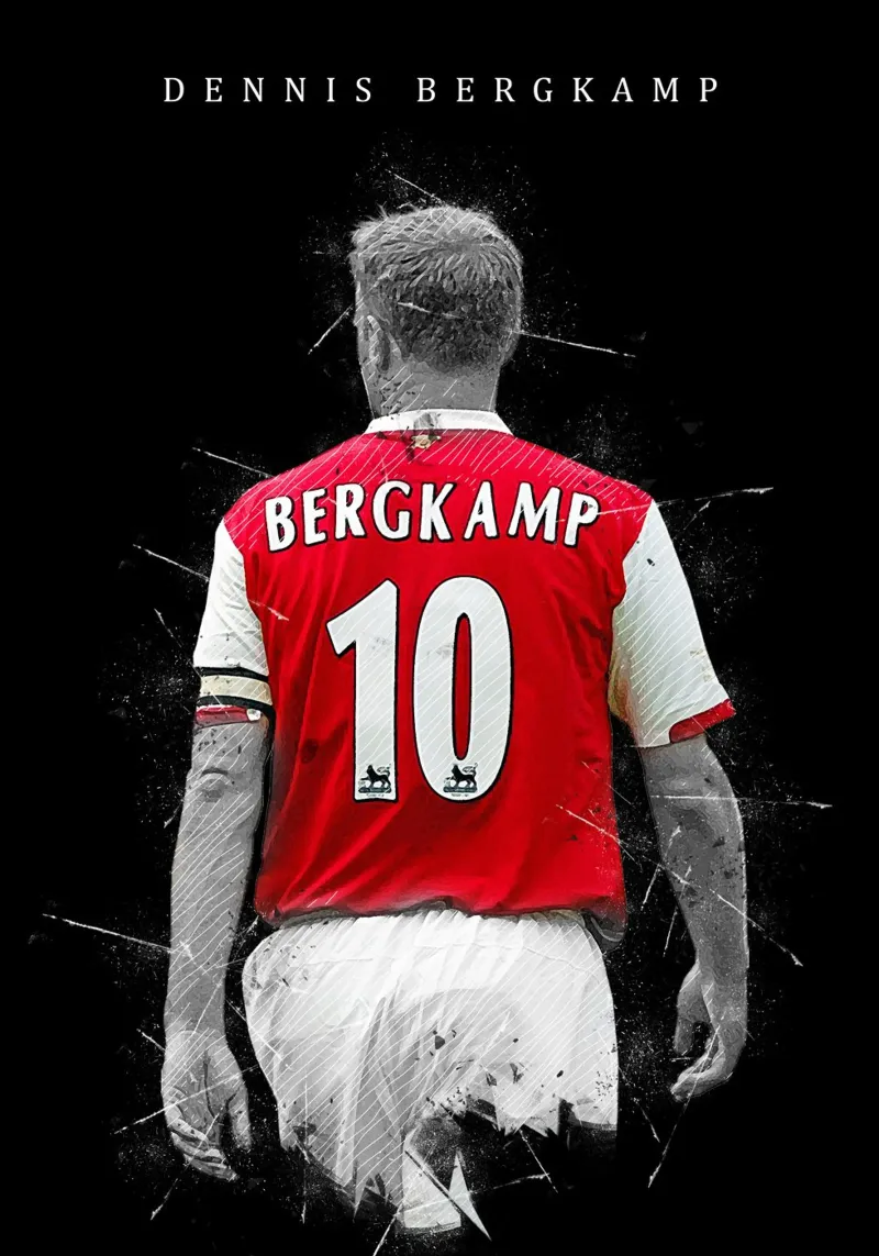 Dennis Bergkamp pellicola backlit da tenten