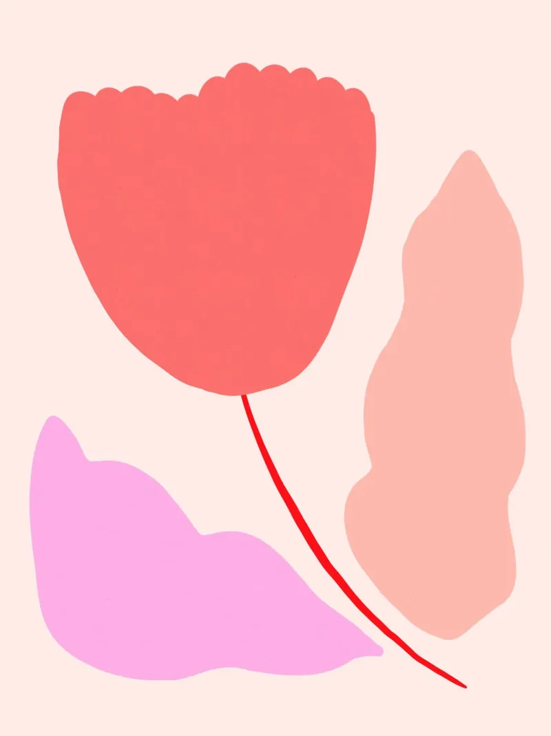 Simple Flower No 1 pellicola backlit da treechild
