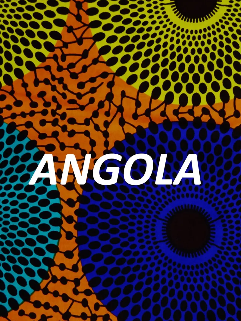 Angola tela con Cornice a cassetta da Mathudace Créas