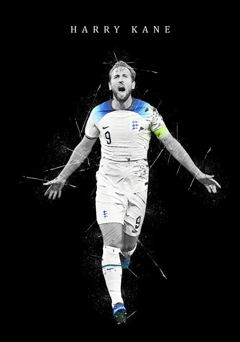 Harry Kane 1 pellicola backlit da tenten