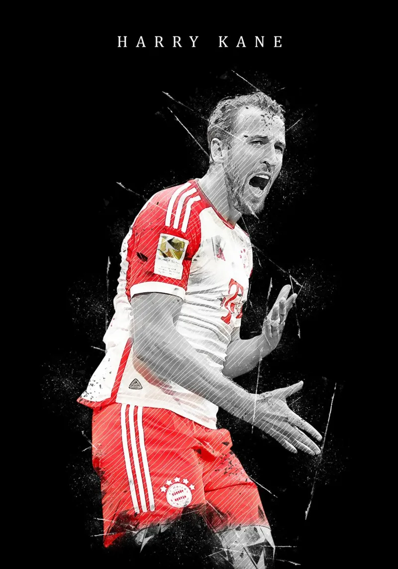 Harry Kane pellicola backlit da tenten