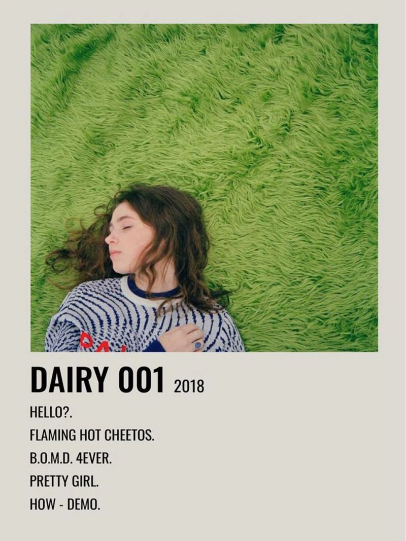 JINHUA Diary 001 2018 Clairo Music Art Poster von SoundStudio