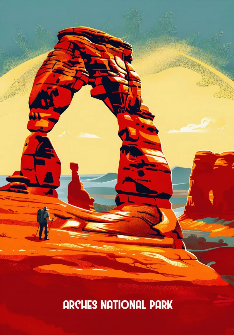 Arches National Park Forex-Platte von Travelstudio