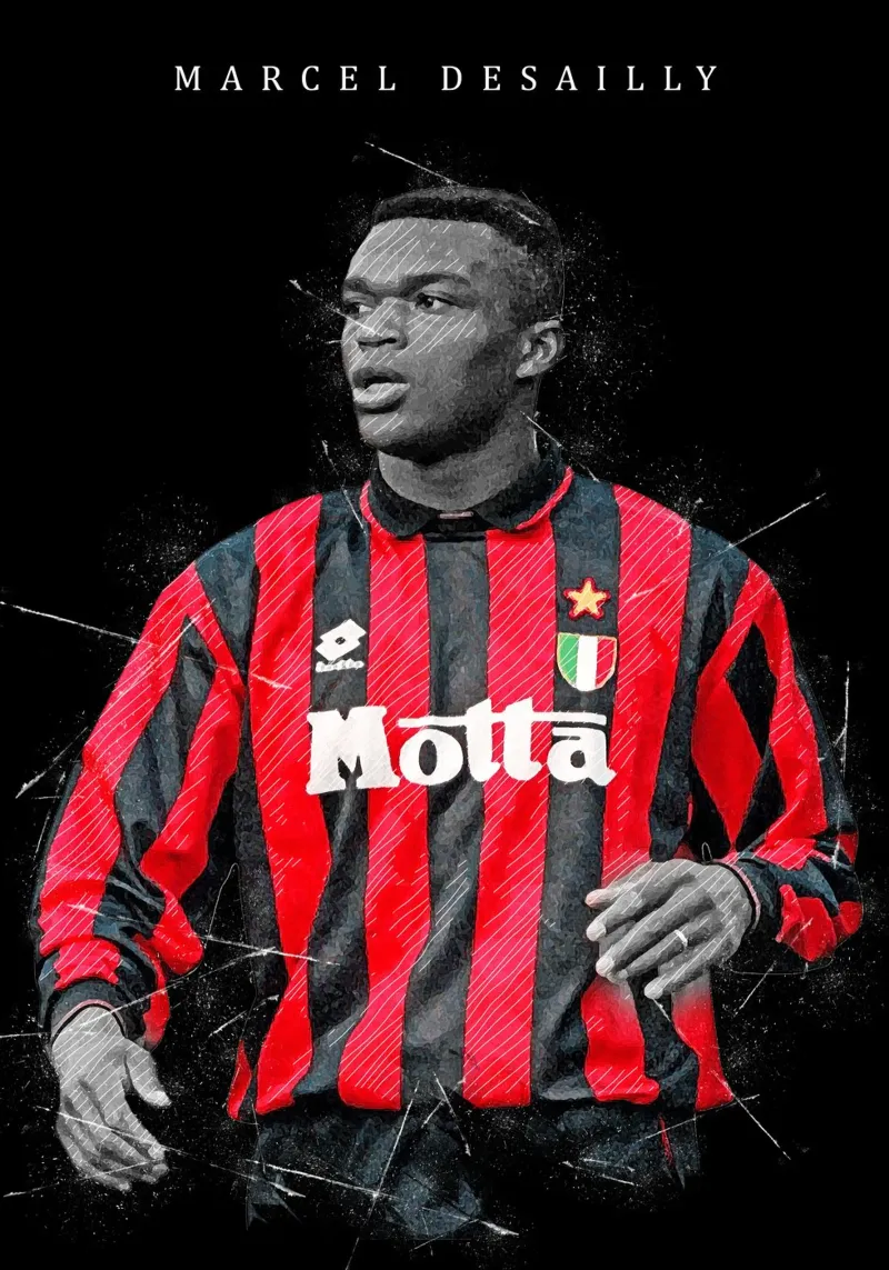 Marcel Desailly pellicola backlit da tenten