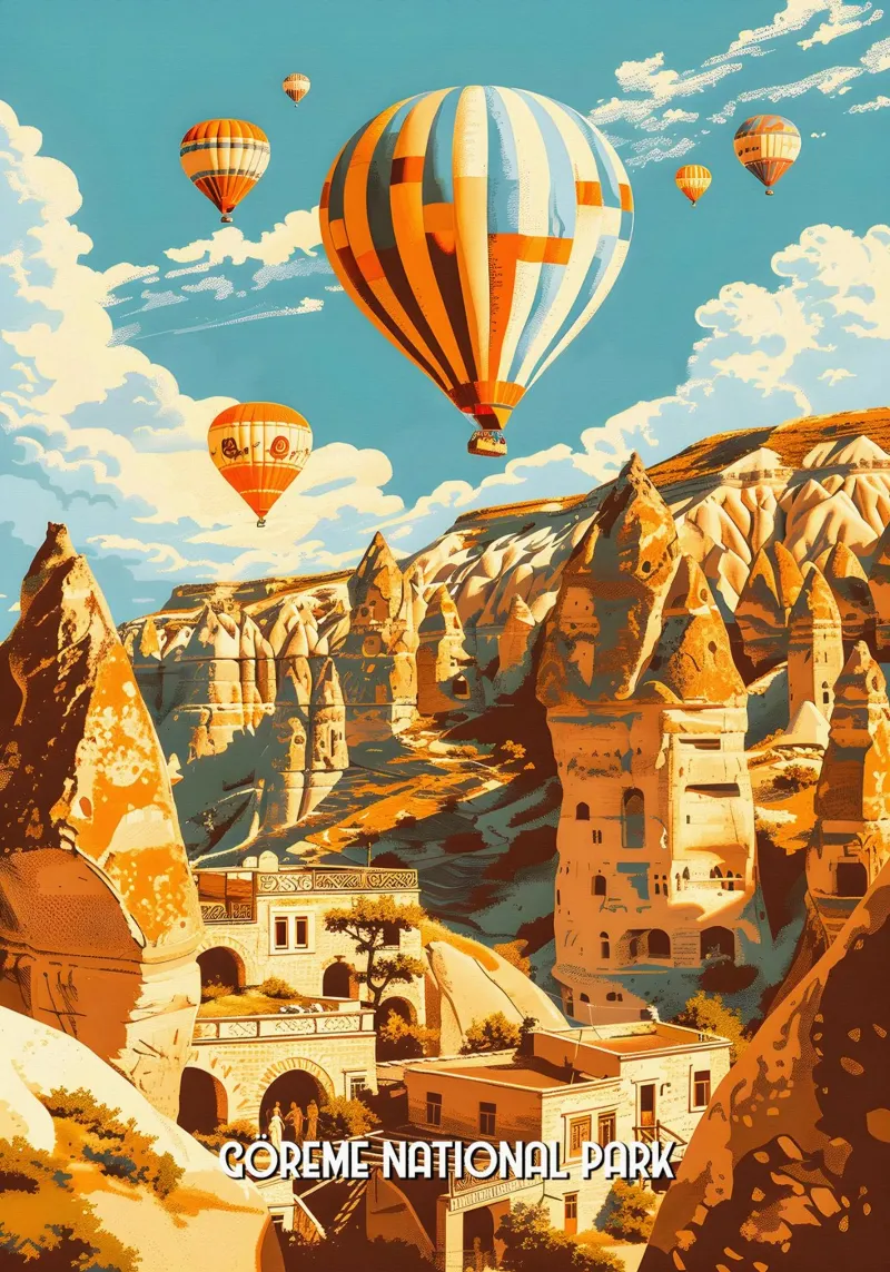 Göreme National Park poster da Travelstudio