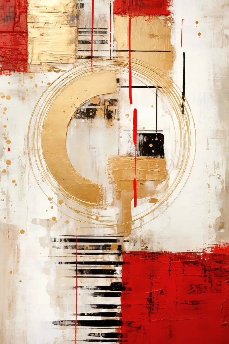 ABSTRACT ART Tensione atmosferica pellicola backlit da Melanie Viola