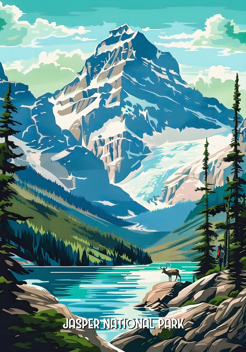 Jasper National Park pellicola backlit da Travelstudio