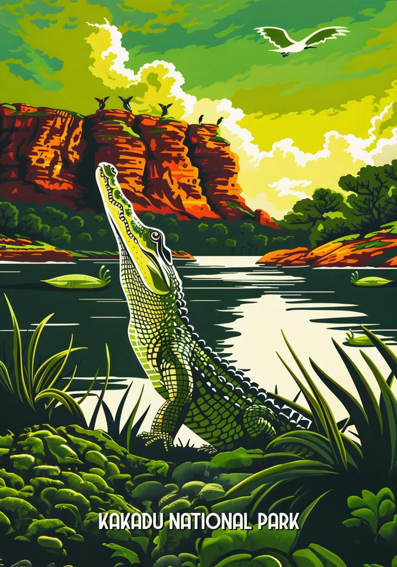 Kakadu National Park pellicola backlit da Travelstudio