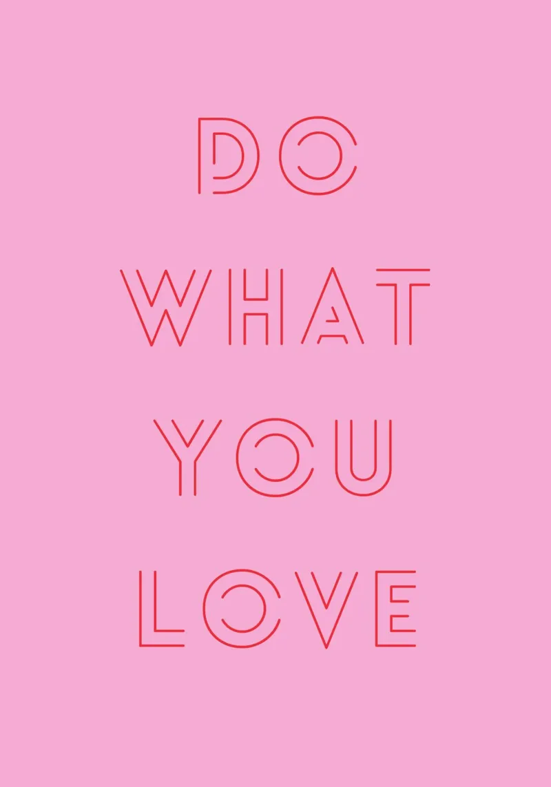 Do what you love carta hahnemühle da HummelBär