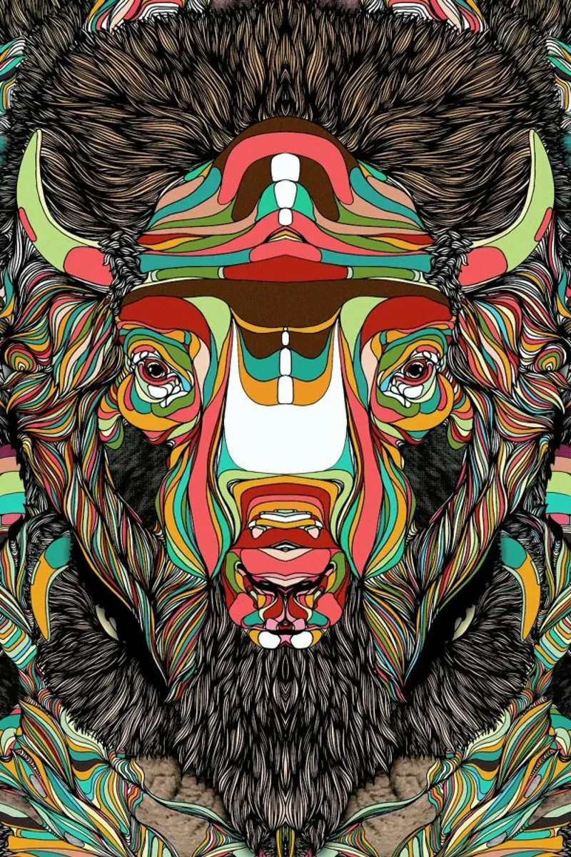 Bison plexiglass da Danny Ivan