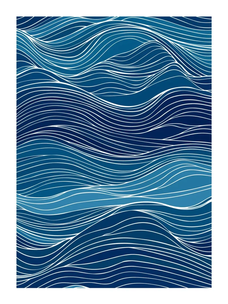 Olas azules metacrilato de DWA